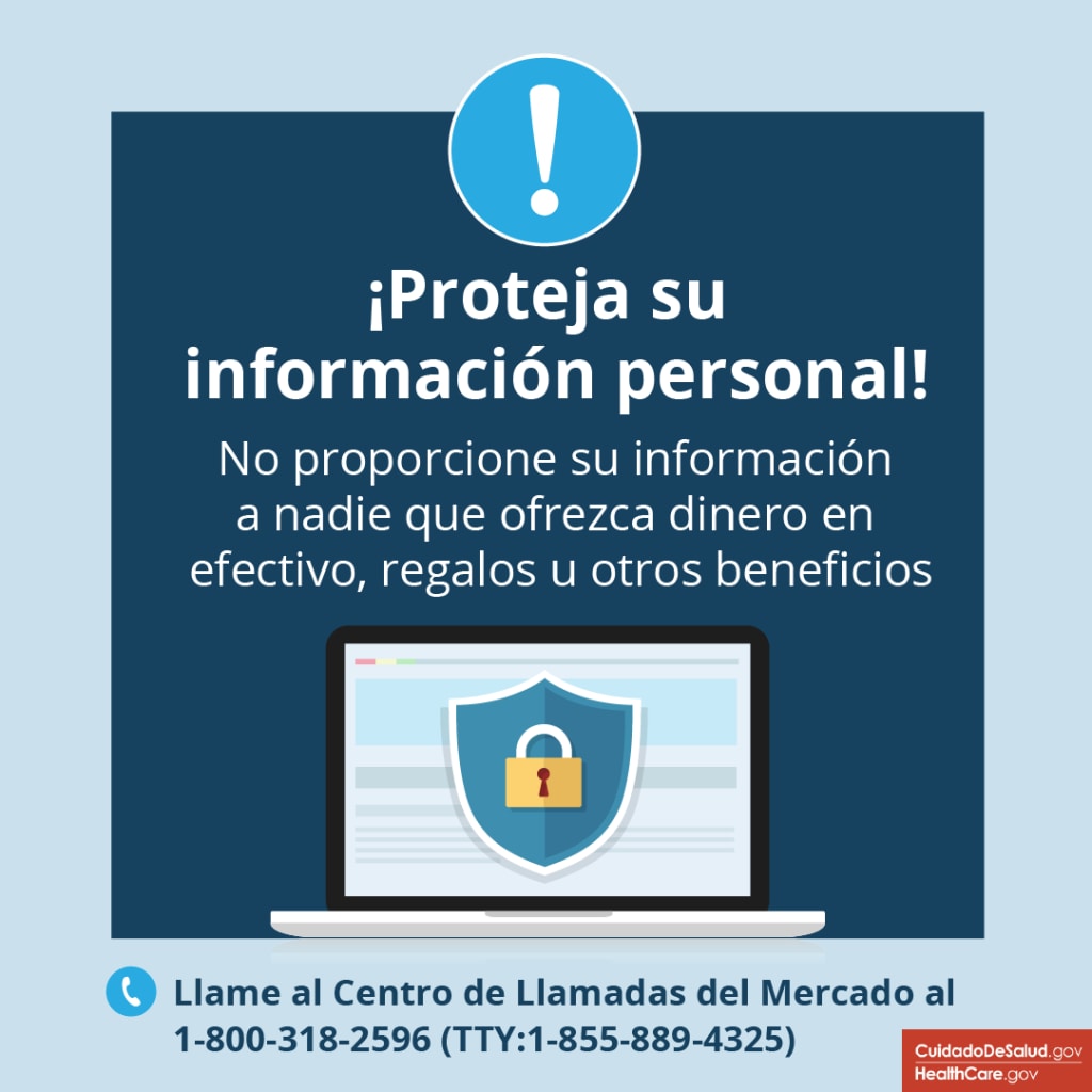 Proteja su información personal